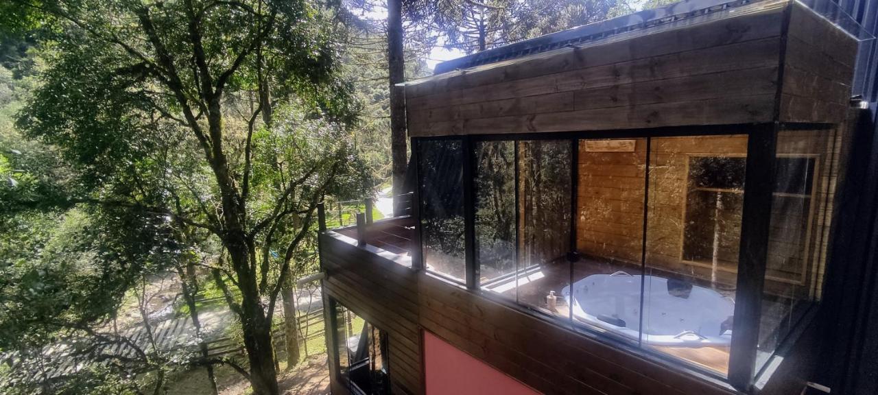 Chales Estancia Cachoeira Do Avencal Урубиси Экстерьер фото